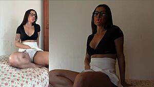 The Mommy Pacifier Regression with Latina Amateur in Diaper Roleplay
