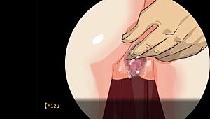 battle shrine maiden honoka part 6, i’m in a wild hentai gangbang now