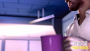 Max from Life is Strange gets steamy in hot 3D hentai group action