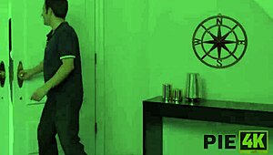 wife gets creampie while husband watches