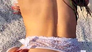 Mia bandini fucked ass to mouth and creampied in the woods