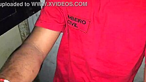 Bombeiros Fodendo Nos Fundos Do Alojamento - Full Sheer