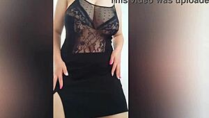 Busty Young Lesbian Rides Hard in Solo Amateur Scene