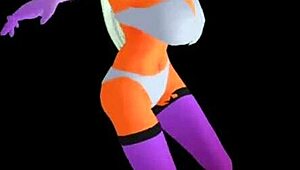 Girl b hero scenes part 4 sharifa in anime cartoon