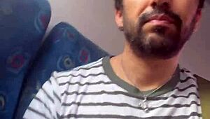 i can’t believe i’m getting a quick suck on this public bus!