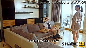 i'm ashamed of my new secret with a young girl and her shaved pussy