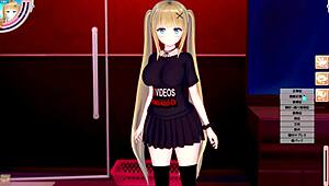 Eleanor in 3D Hentai Fucks with Missionary and Doggy Positions