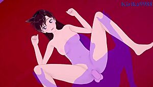 ran mouri says, let's have intense sex, sonoko suzuki in detective conan hentai