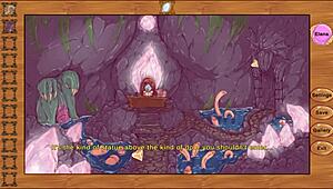 in magic dorm 2, the pixie goddess gets raw anal with monster cock