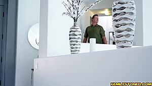 Alaina Dawson's Pussy Eaten and Fucked Hard by Step Dad