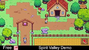 Emotional journey in spirit valley demo featuring anime hentai game elements