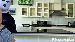 Horny student tied up in garage, filmed while fully exposed for humiliation