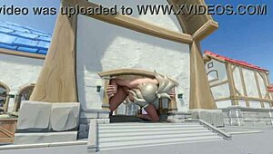 mercy outgrows blizzard world spawn in wild anime twist