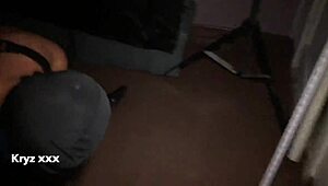 fucking and breeding this sexy dude bareback in the darkroom.