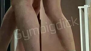 this handsome twink gives a blowjob before getting fucked bareback