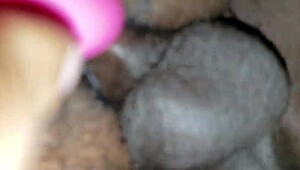 Bold homemade couple fucking with creampie and cum