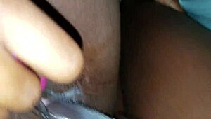 Bold homemade couple fucking with creampie and cum