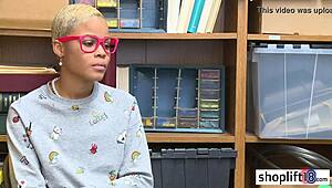 Damn, This Black Teen Got Busted by a Cop for Stealing a Leash at Work