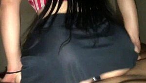 Niece gets horny after party, rides uncle moaning 😏