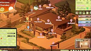 Summer Clover Caught Half Naked With Huge Boner In Harem Hentai!