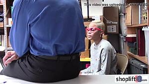 Damn, This Black Teen Got Busted by a Cop for Stealing a Leash at Work