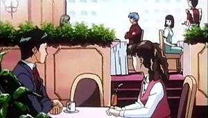 bdsm japanese teen rides cock in anime