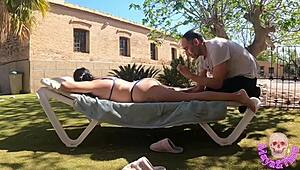 A couple's outdoor adventure ends happily.