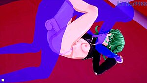 Tatsumaki And Fubuki Intense Sex With Old Man