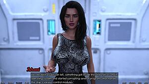 Milfs Compete with Teens in Space Game