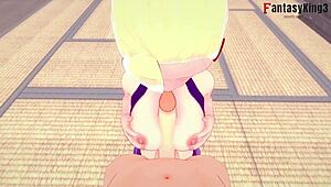 山中井野和鸣人亲密奶交场景