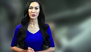 Two huge cocks shock milf in 3D futa animation