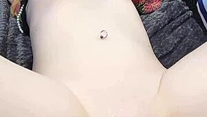 业余妹子近景POV被机器狂操