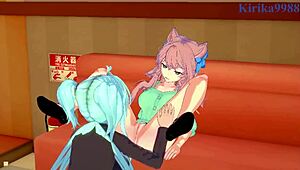 Intense Lesbian Play!