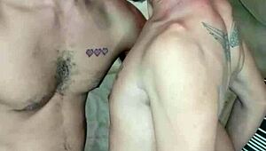 this gay bareback session is wild with monster cocks 😈