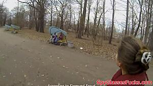 哟，欧洲业余妹POV屁眼被狠操😏