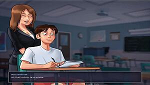 Summer Time Saga Unc Part 17 With Anime Characters 😊