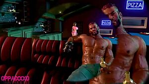 Tifa and Barret Fuck Hard All Night Before Cloud