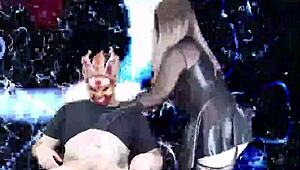 In this domination session, the goddess mistress humiliates beta with jerk off instructions in a mindless trance