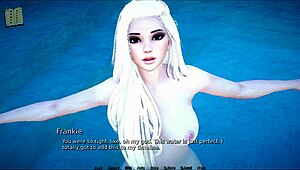 In Polyturnon 5, the curvy hentai character engages in intense 3D porn scenes.