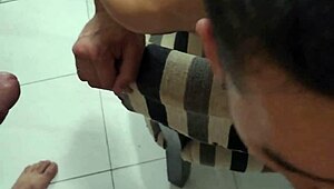 just chilling with buddies, turned into a wild orgy with bareback action and anal creampie.