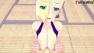 山中井野和鸣人亲密奶交场景