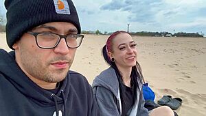 Man, I gave her a creampie after our beach date! 🏖️