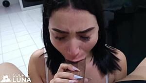 Brazilian Teen Slut Opens Tight Ass for Deep Double Action