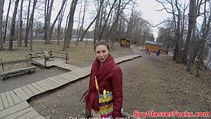 哟，欧洲业余妹POV屁眼被狠操😏