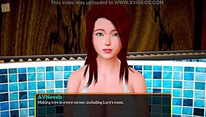 erotic cartoon family 448 featuring milf redhead big ass