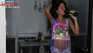 man, i banged this petite chick at a party, creamed inside her tight lil pussy