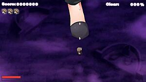 Succubus Chan Undresses Giant Waifu