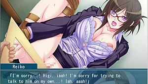 the beautiful teacher can't disobey me, revealing her hidden masochism and lust behind glasses part 1