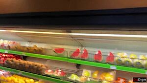 i'll buy a girl anything if she does a cumwalk in the supermarket with cum on her face after public toilet action