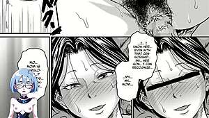 Japanese milf takes full control in intense domination scene.